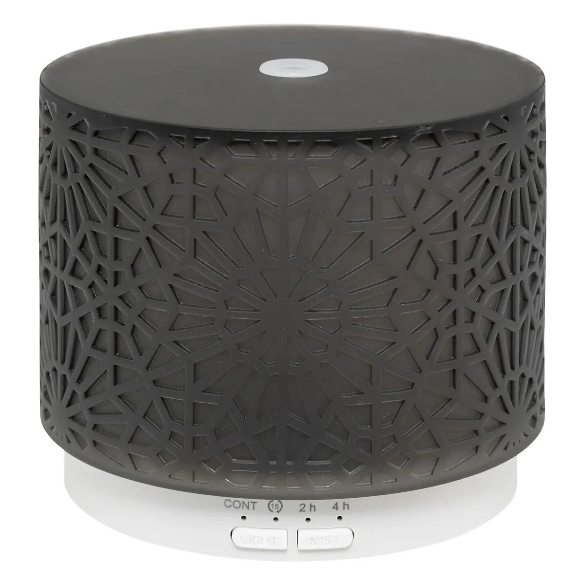 Diffuseur d'Huile Essentielle à Motifs Elsy 100ml Noir