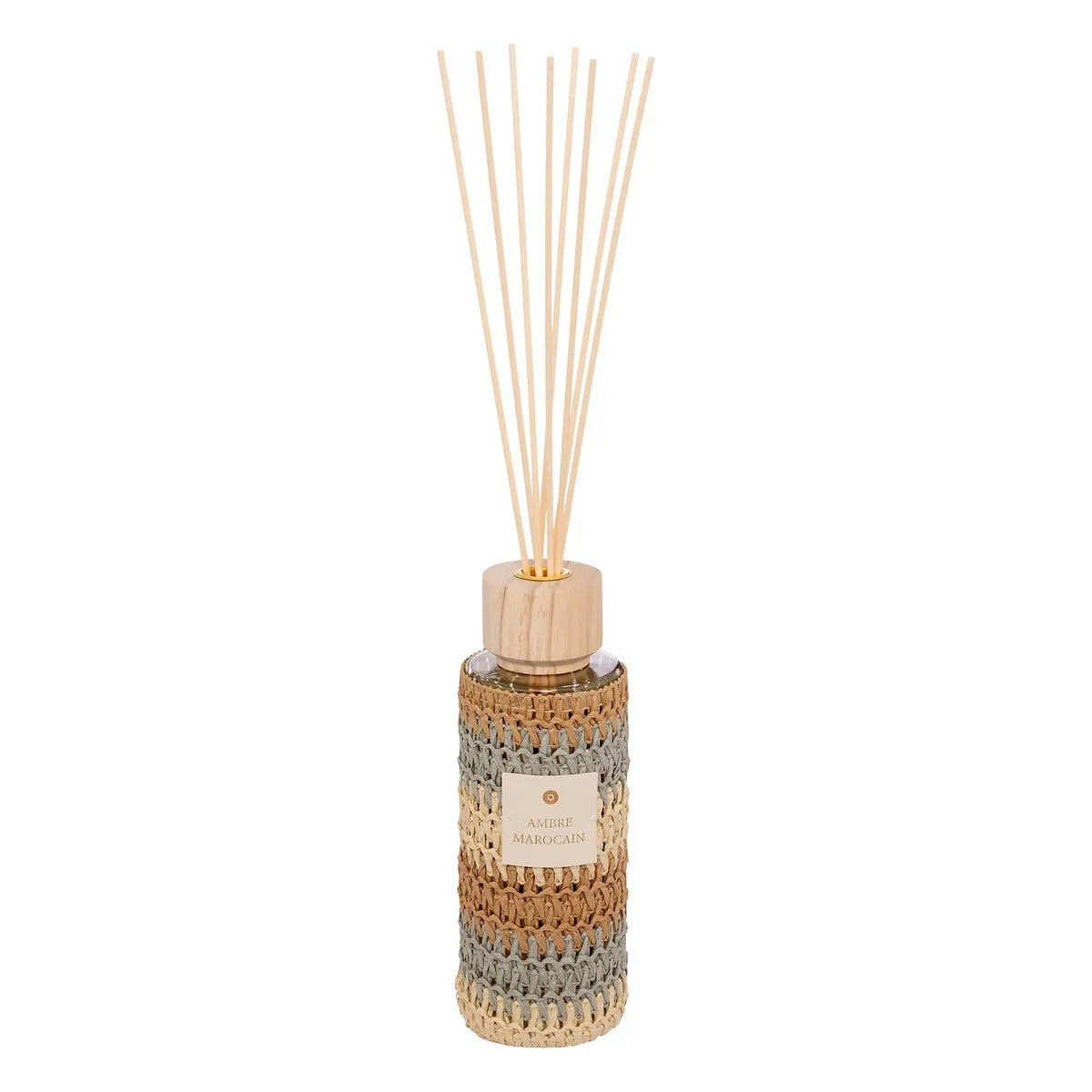 Diffuseur de Parfum en Verre Zaya 500ml Ambre Marocain