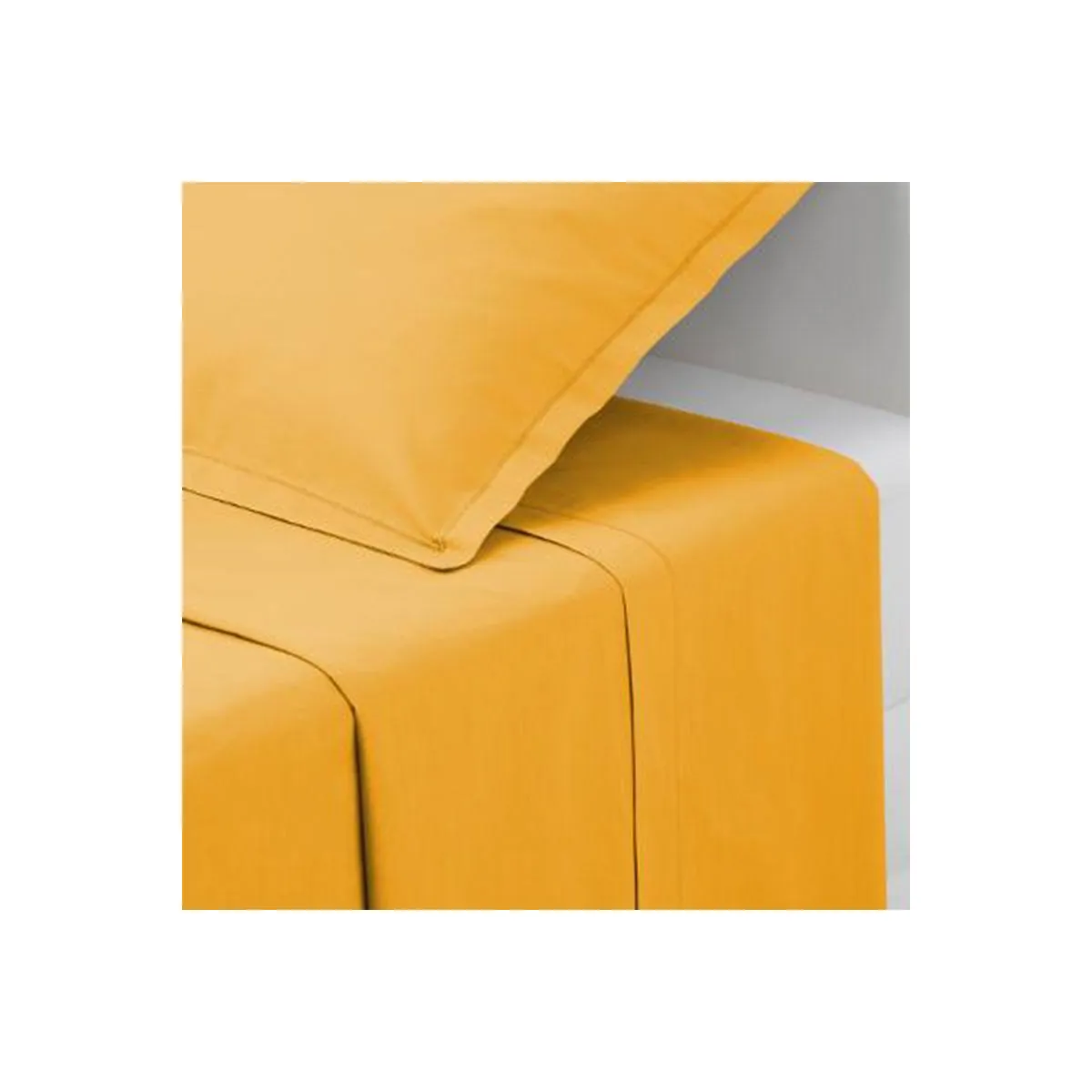 ATMOSPHERA Drap Plat Int&eacute;rieur 180x290cm Ocre