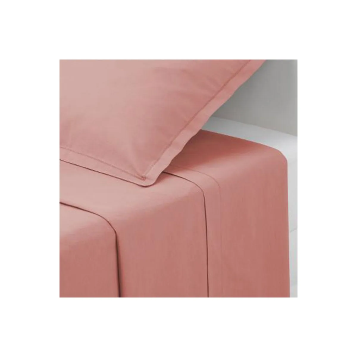 ATMOSPHERA Drap Plat Int&eacute;rieur 240x290cm Blush