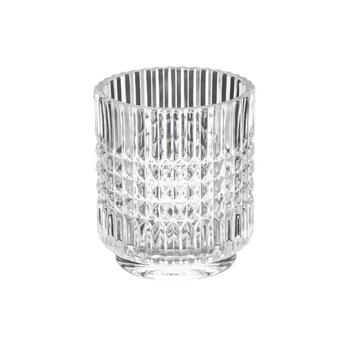 Gobelet Salle de Bain Precious 8cm Transparent