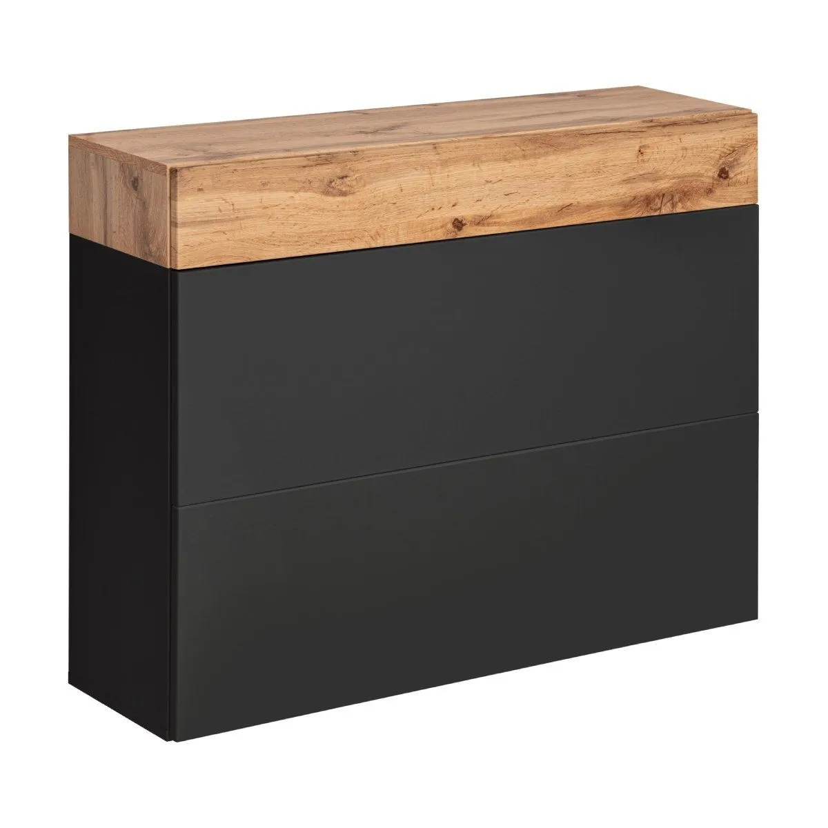 Paris Prix Noir Buffet 2 Portes & 1 Tiroir Easy 100Cm