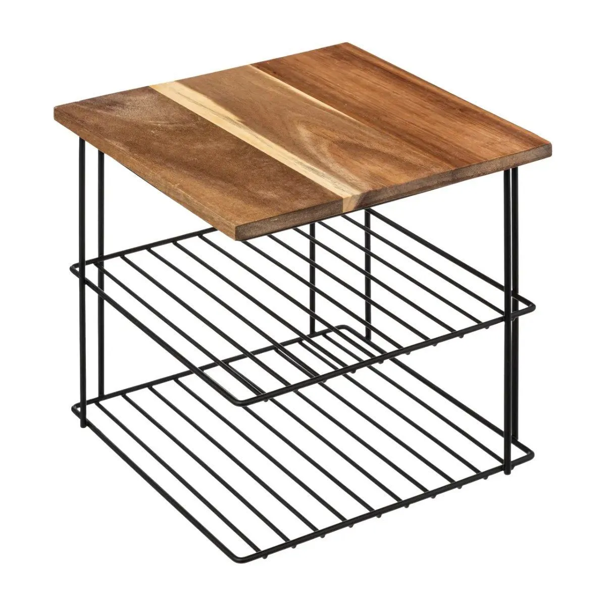 Étagère d'Angle de Cuisine Mauro 24cm Noir