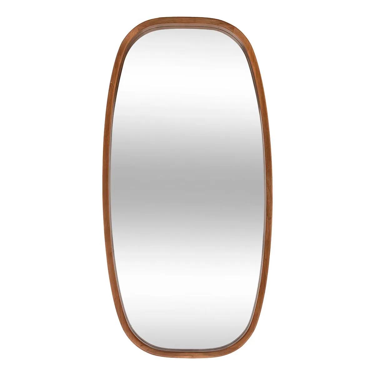 Atmosphera Marron Miroir Mural Ovale Jasna