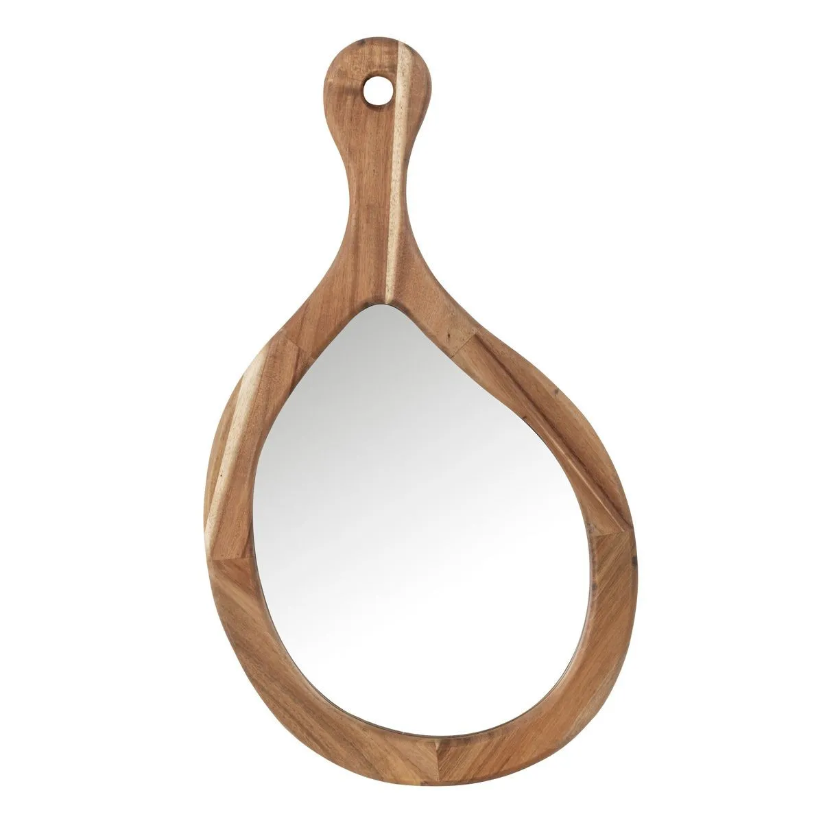 Paris Prix Marron Miroir Mural Bois Palette