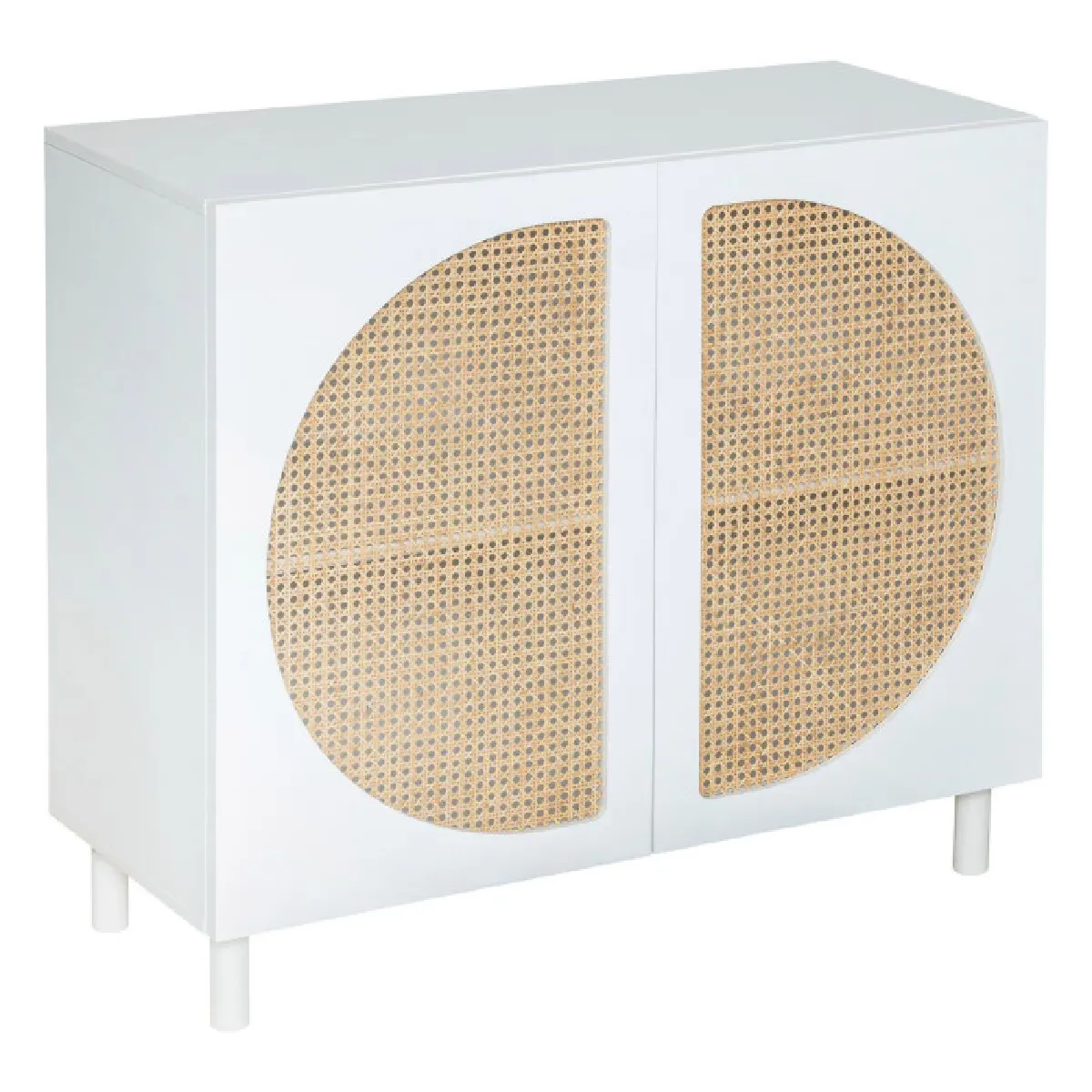 Atmosphera Buffet bahut 2 portes - Blanc