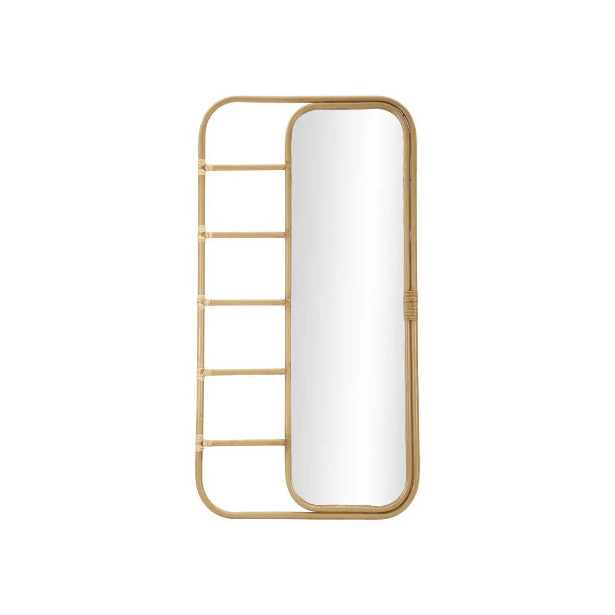 Mauro Ferretti Beige Paris Prix Miroir Échelle Sur Pied
