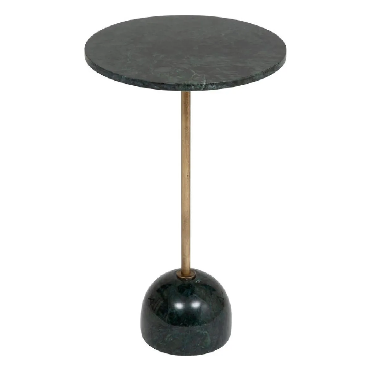 Comparer les prix de Atmosphera Table basse marbre - Vert cèdre et or