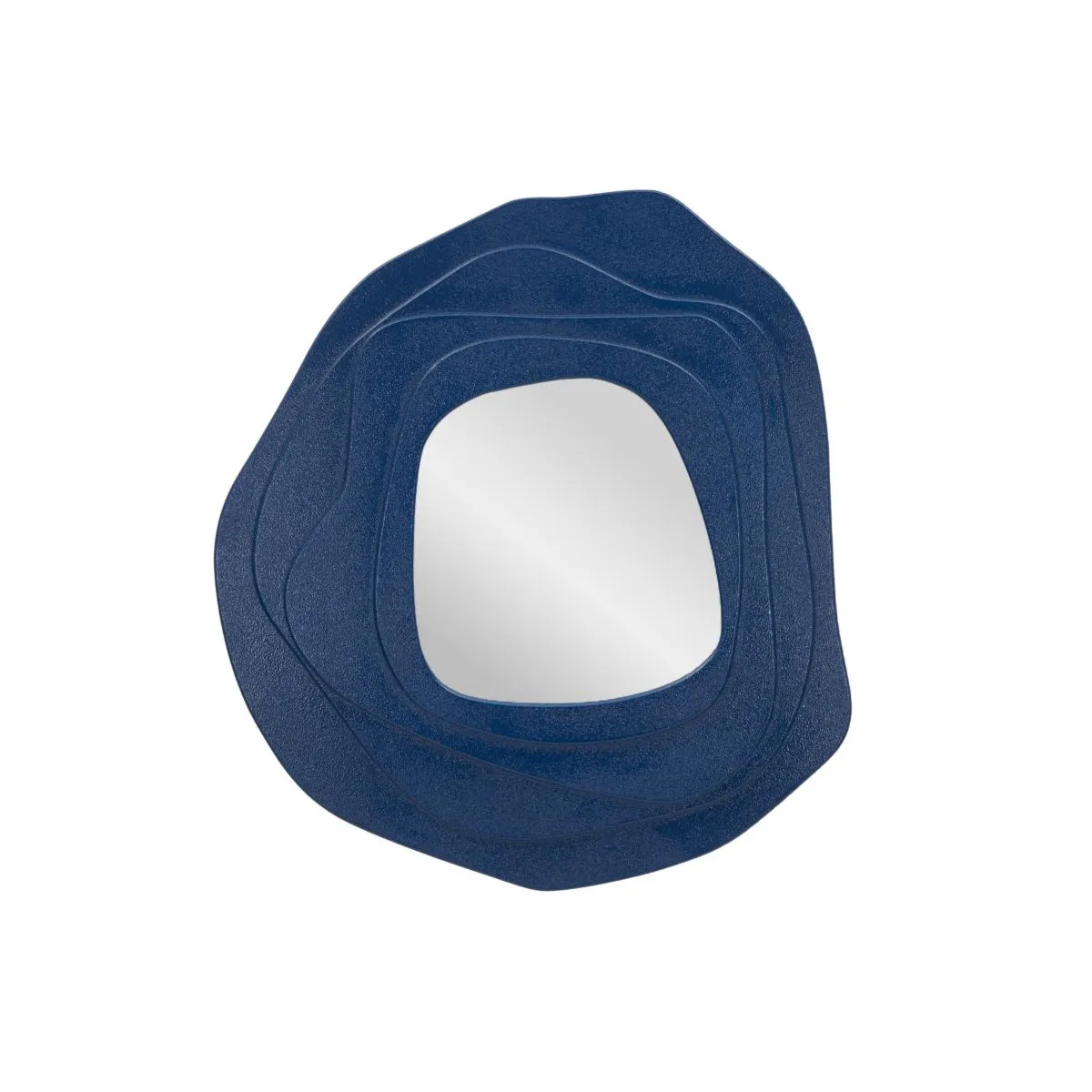 Generique Bleu Miroir Mural Déco Dalia Mdf Et Verre 97Cm - Image 2