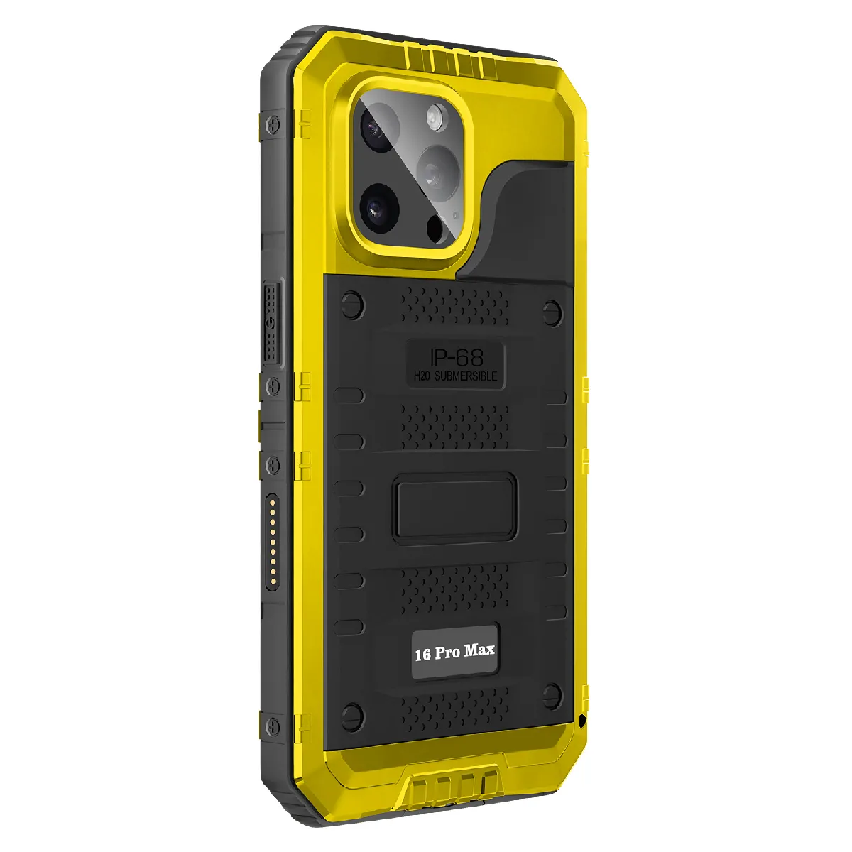 Coque Avizar IPhone 13 Pro - Antichoc Noire Avec Support Pliable, Neuve