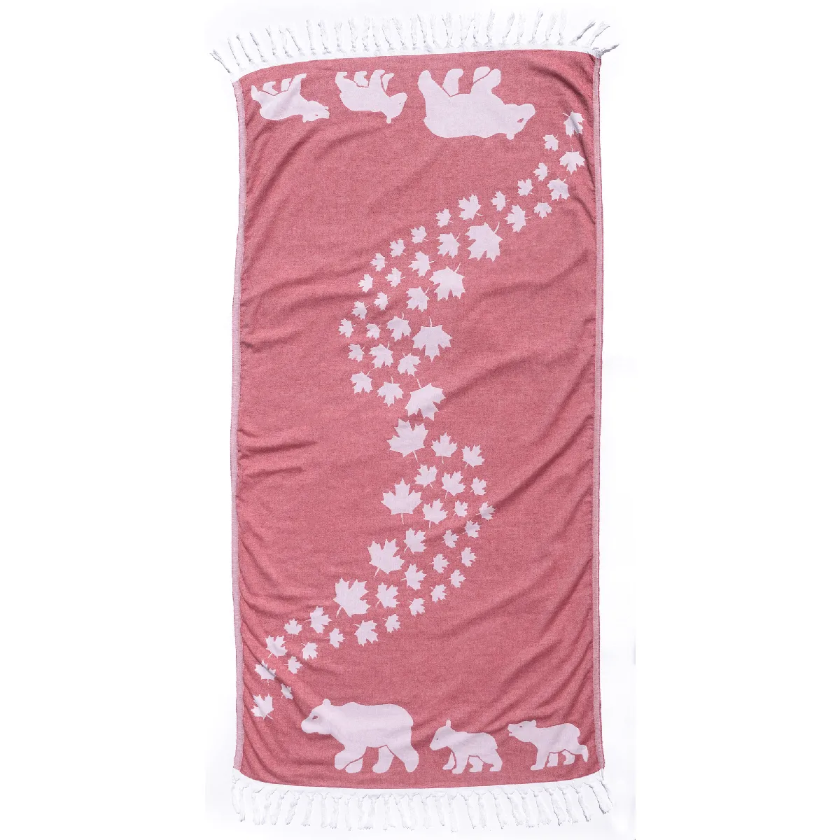 Serviettes de bain turc - Rouge