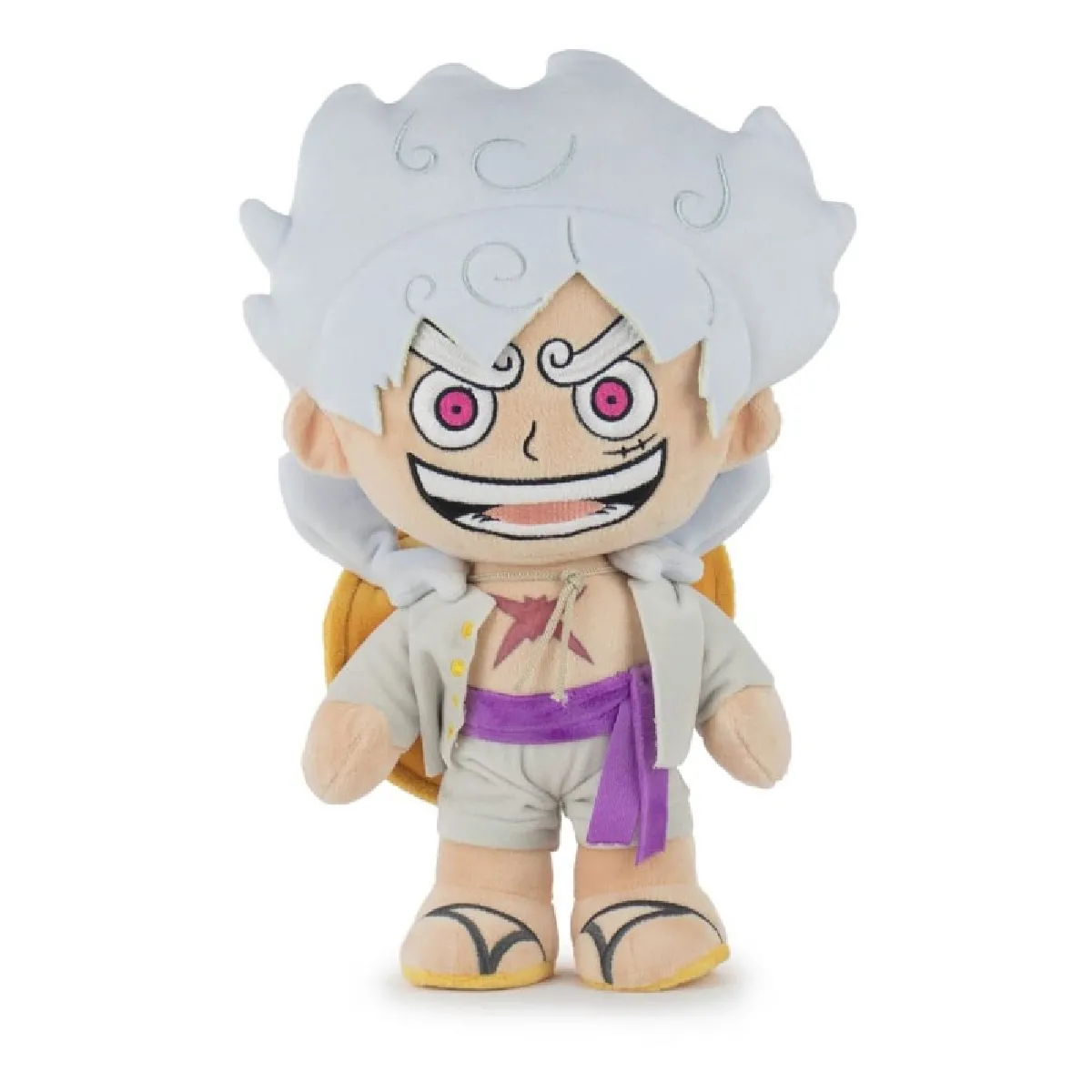 Generique One Piece - Peluche Luffy Gear 5 Limited 3D Edition 34 Cm - Image 3