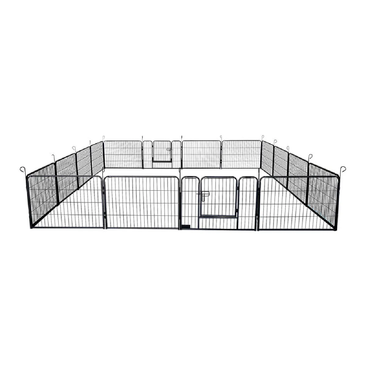 Meilleurs prix pour Home Deluxe Parc pour chiots BARKI 80 x 60 cm 16 pcs.