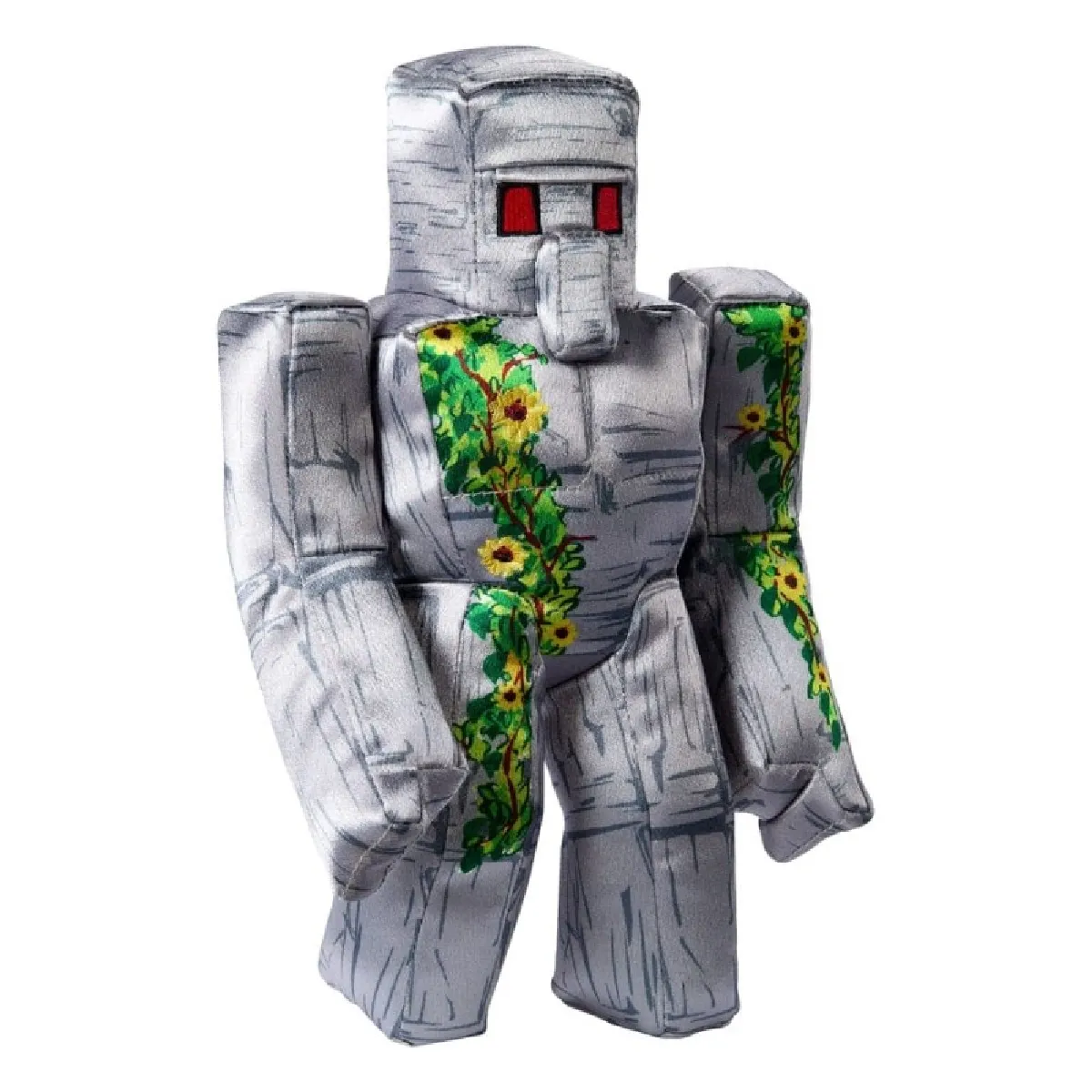 Peluche Minecraft Mattel 194735303229 – Golem de Fer sous Licence Officielle