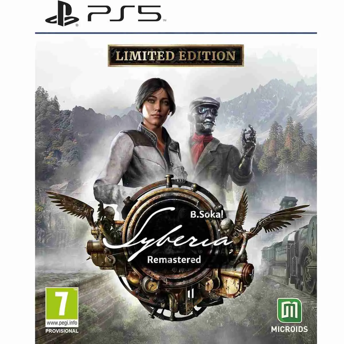 SYBERIA REMASTERED - LIMITED EDITION PS5 EURO NEW (GAME IN ENGLISH/FRANCAIS/DE/E - Image 4