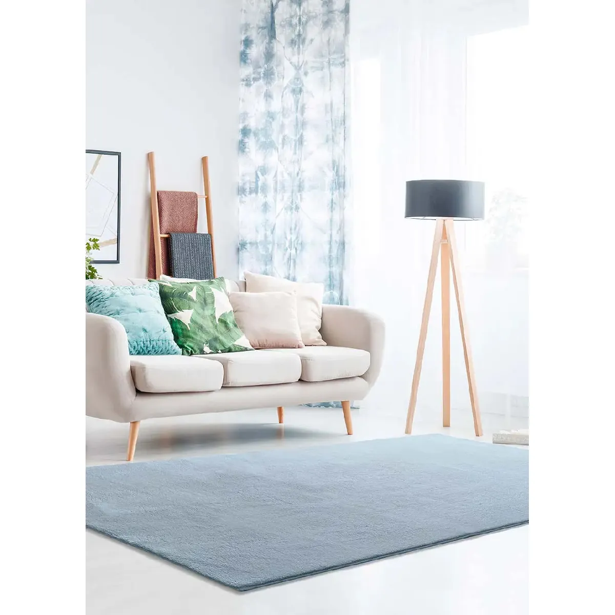 ATTICGO Tapis lavable uni LOFT 120x170 cm