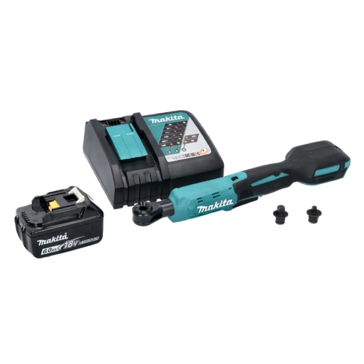 Makita DWR 180 RG1 Visseuse à cliquet sans fil 18 V 47 5 Nm 14'' 38'' + 1x batterie 6 0 Ah + chargeur