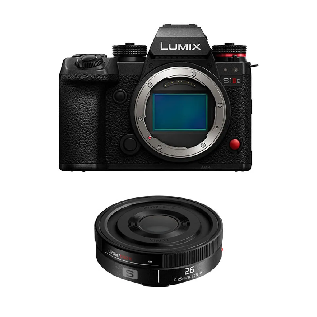 PANASONIC LUMIX S1 IIE + Objectif 26mm f8 Pancake Garanti - vue 5