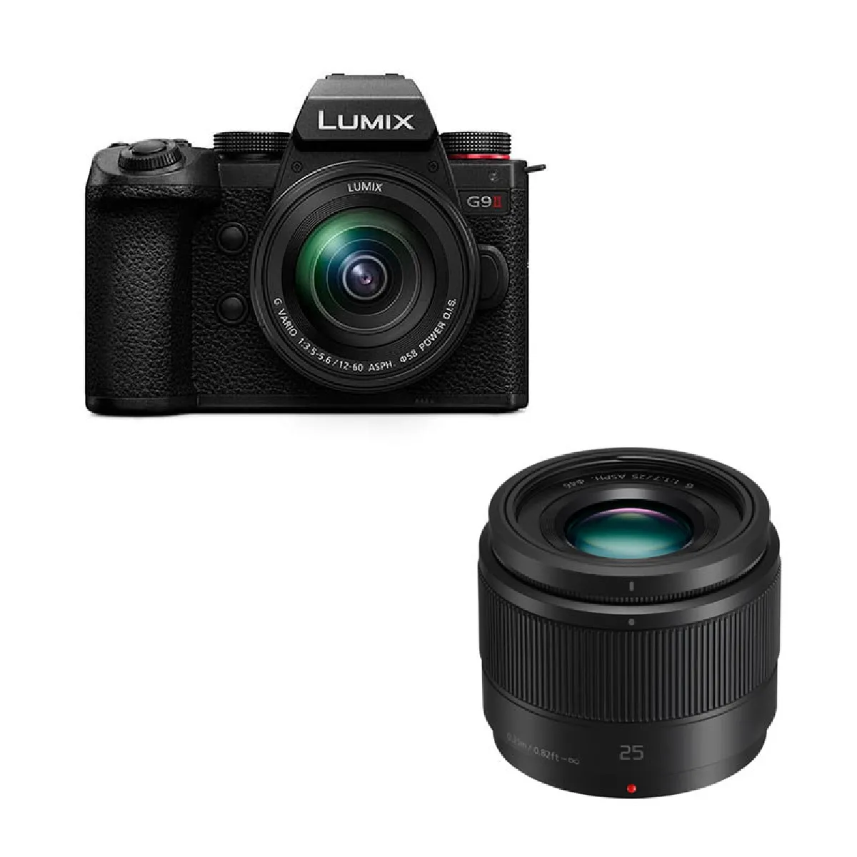PANASONIC LUMIX G9 II + Objectif G 12 60mm f3.5 5.6 + G 25mm f1.7 Garanti - vue 4
