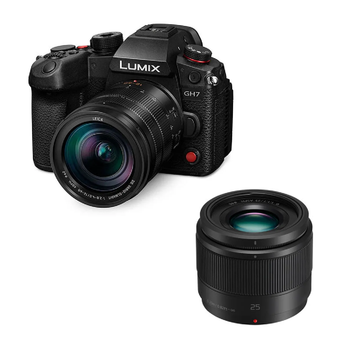 PANASONIC LUMIX GH7 + Objectif G 12 60mm f2.8 4 + G 25mm f1.7 Garanti - vue 5