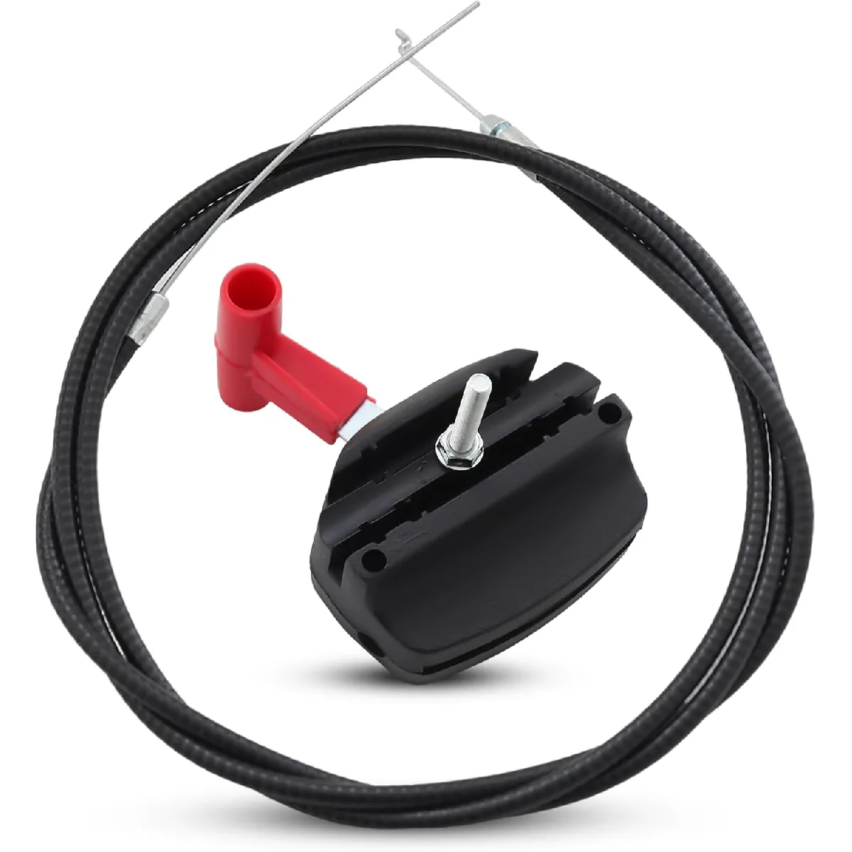 Câble D'Accélérateur Tondeuse 140 Cm Universel - Kit Alliage + Poignée Levier Commande