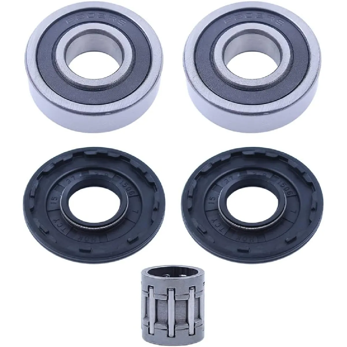 2 Joints D'huile Pour Moteur De Bateau Mercury/Mariner/Yamaha – 22x36x6 Mm – Référence 854017