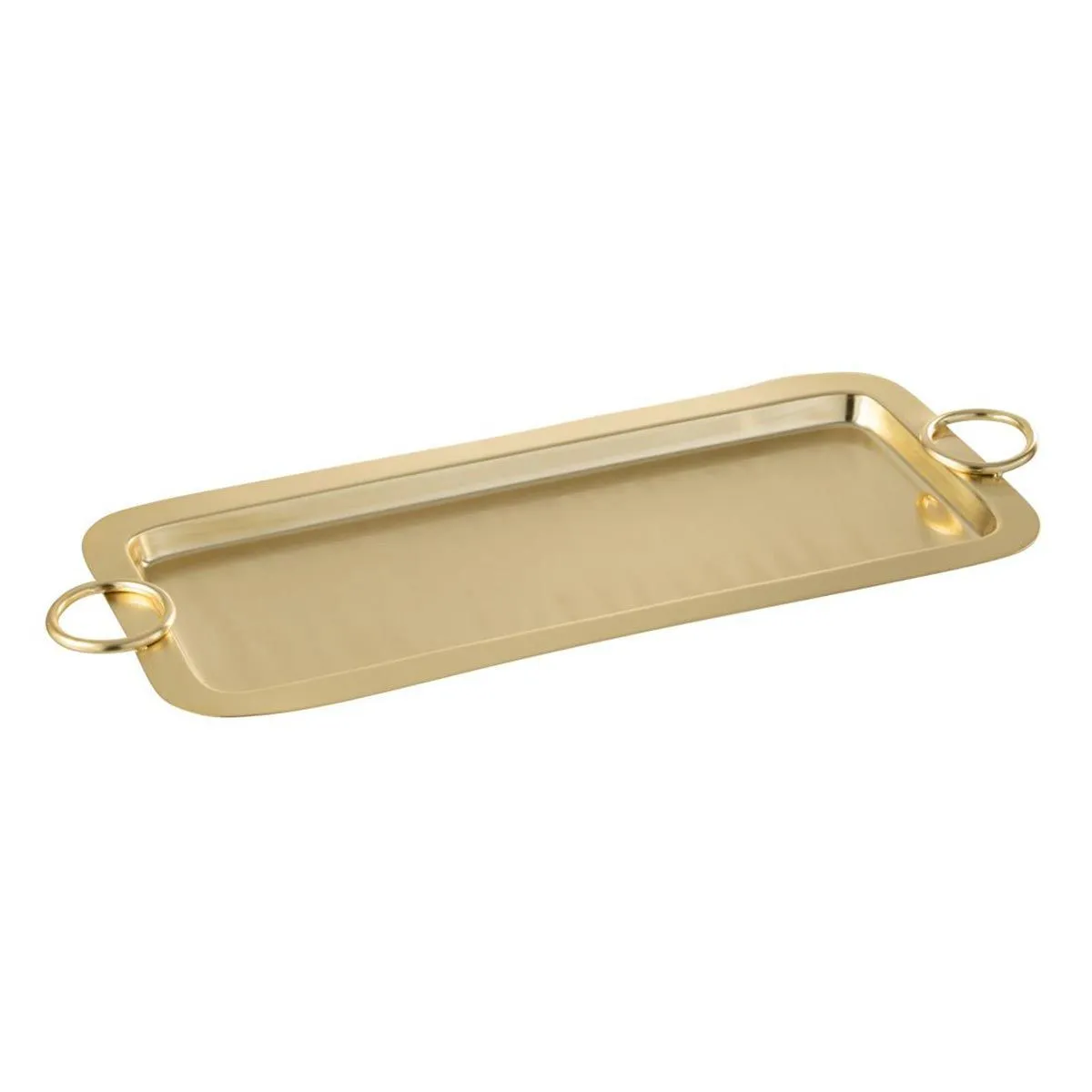 GENERIQUE - Plateau de Service - Mile - 42cm - Or - Image 2