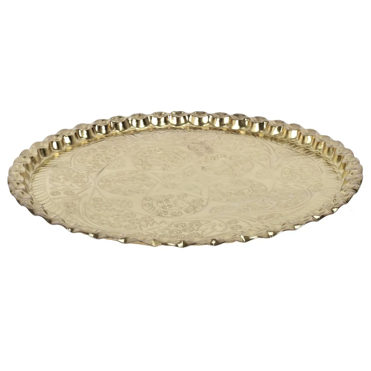 GENERIQUE - Plateau de Service - 47cm - Or - Image 2