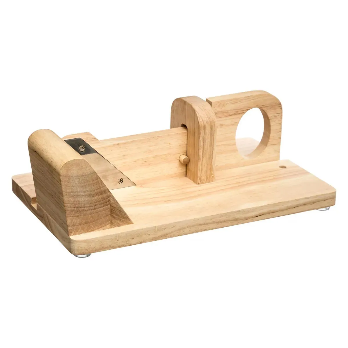 Trancheuse à Saucisson Guillotine 28cm Naturel