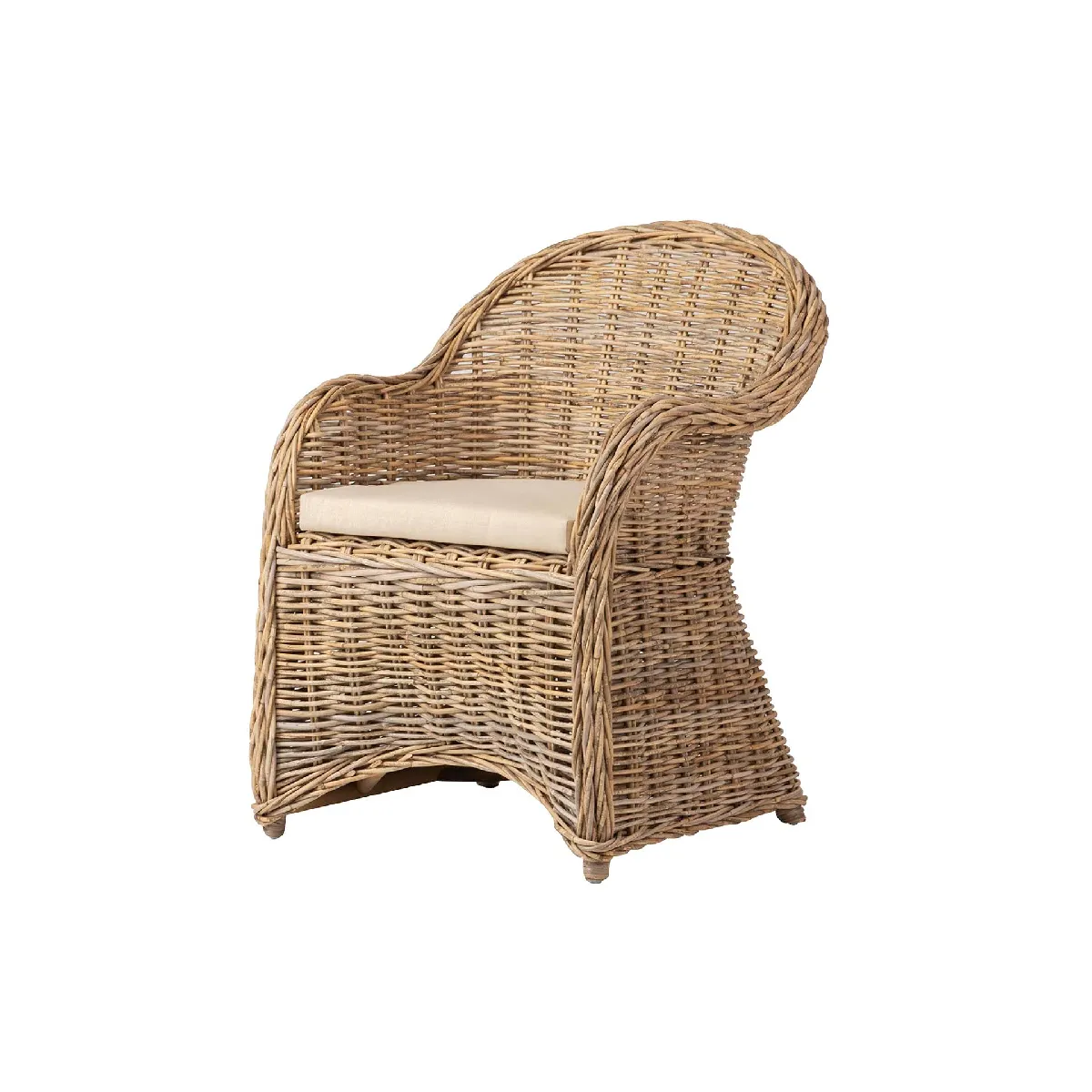 Alexandra house living Fauteuil en rotin - Naturel