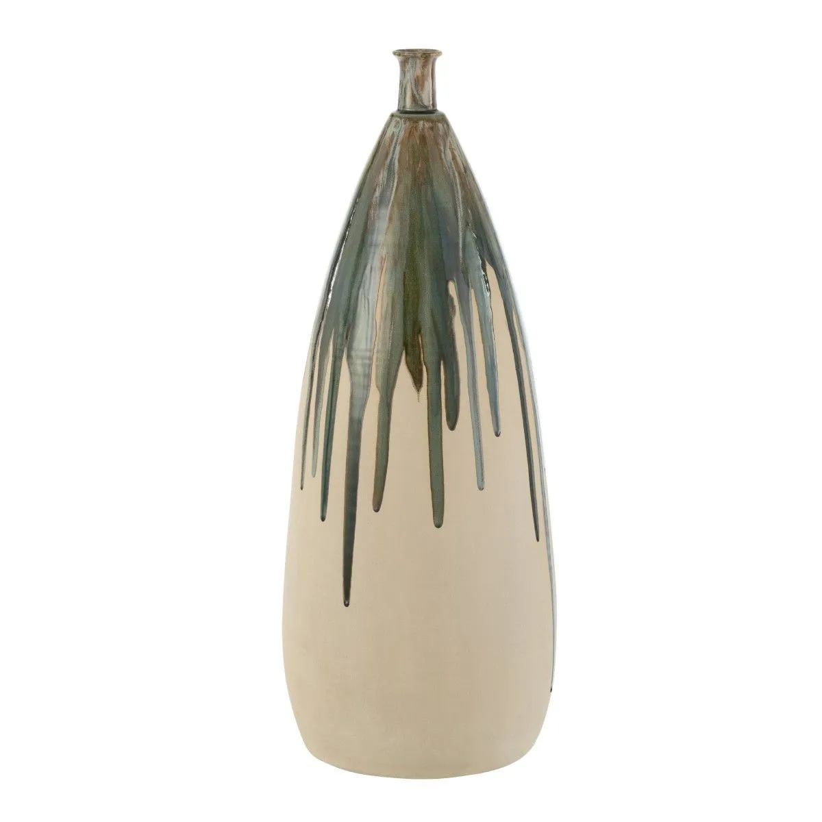 GENERIQUE - Vase Déco - Céramique - 73cm - Vert - Image 2