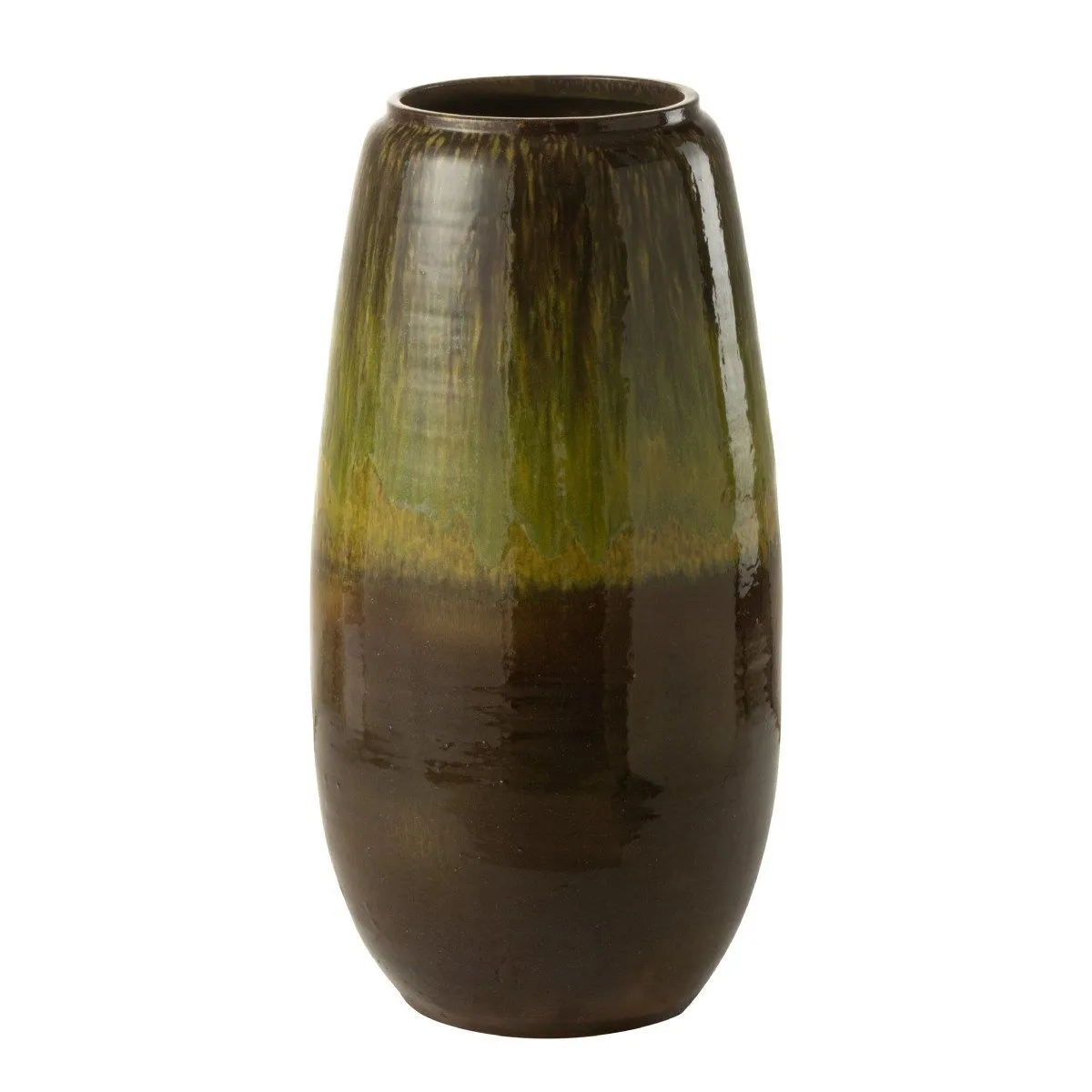 Generique Vert Vase En Céramique "Olive" 64Cm - Image 2