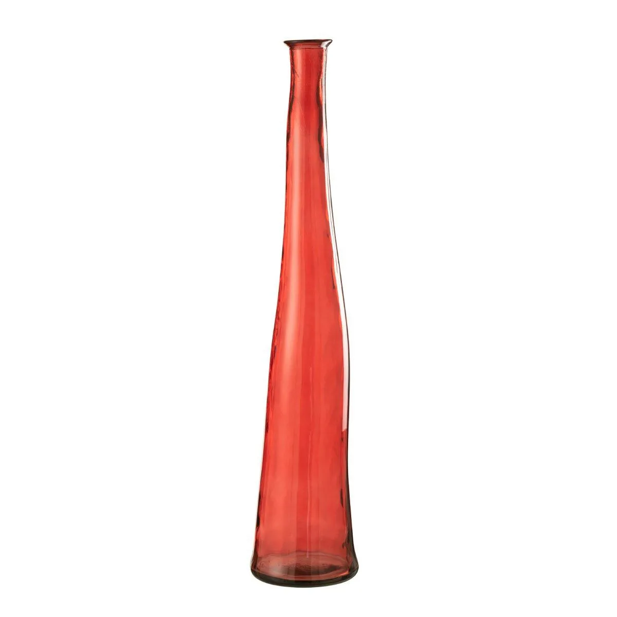 Non Communiqué Rouge Vase En Verre "Noah" 100Cm - Image 2