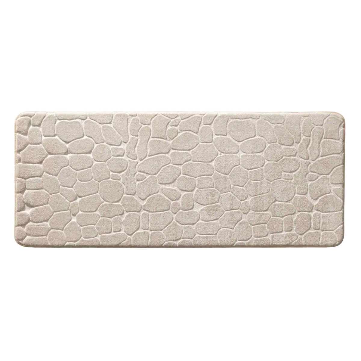 Tapis de Bain Ricochet 50x120cm Taupe