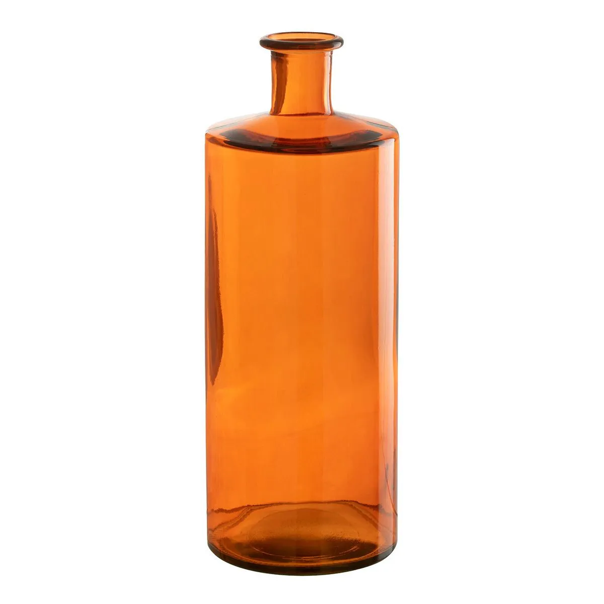 Paris Prix Orange Vase Déco En Verre Bouteille
