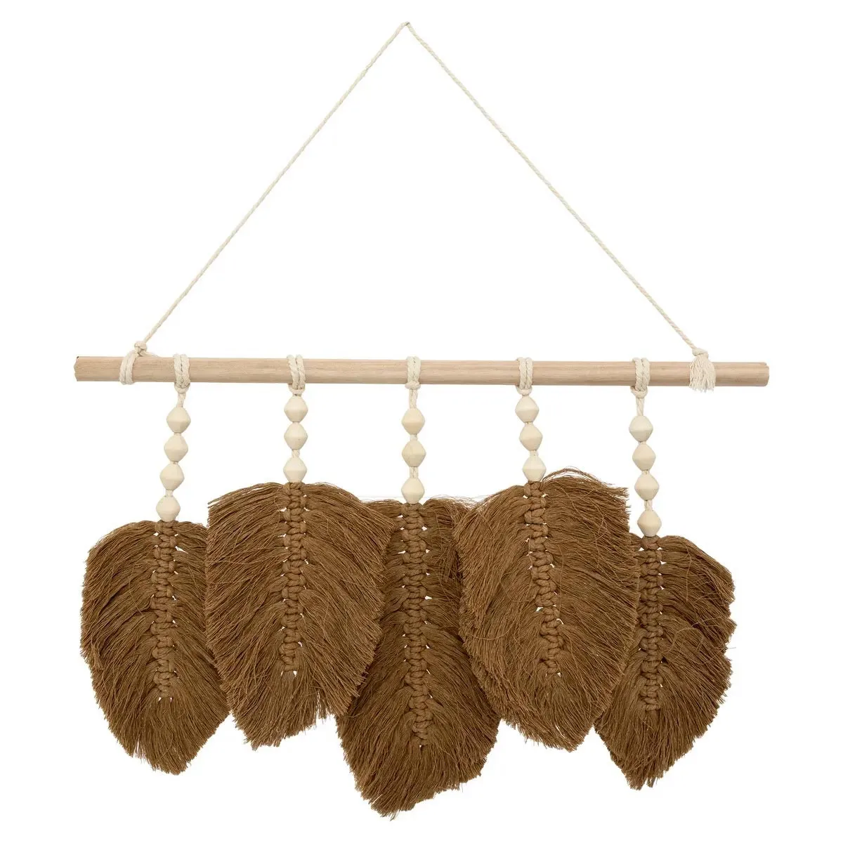 Non Communiqué Naturel Atmosphera Créateur D'intérieur - Déco Murale Feuilles En Tissu "Odina" 58Cm - Image 3