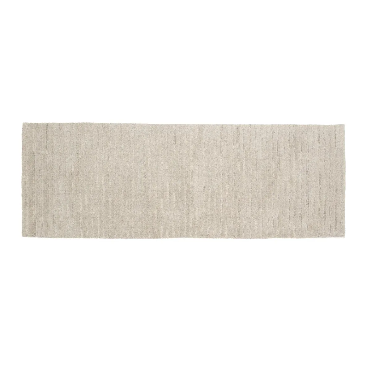 Non Communiqué Gris Tapis Design "Milton" 70X200cm Clair - Image 2