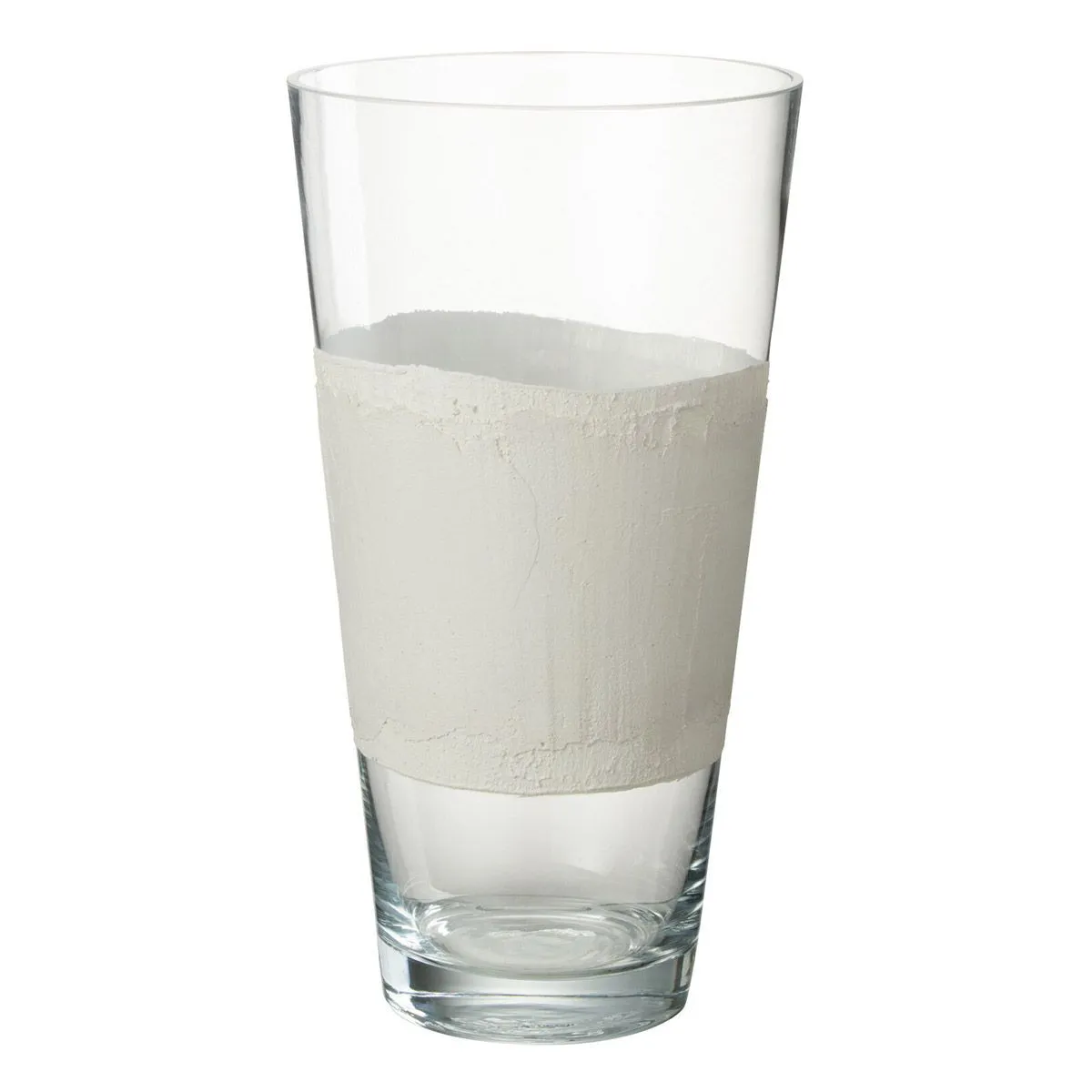 Paris Prix Blanc Vase Déco En Verre Delph - Transparent &