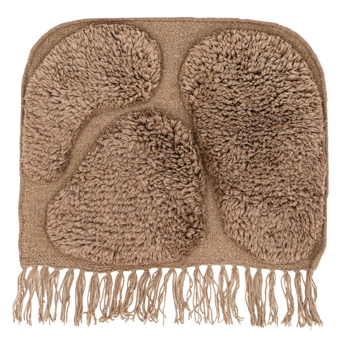 Paris Prix Marron Déco Murale En Laine Jakobso 62Cm
