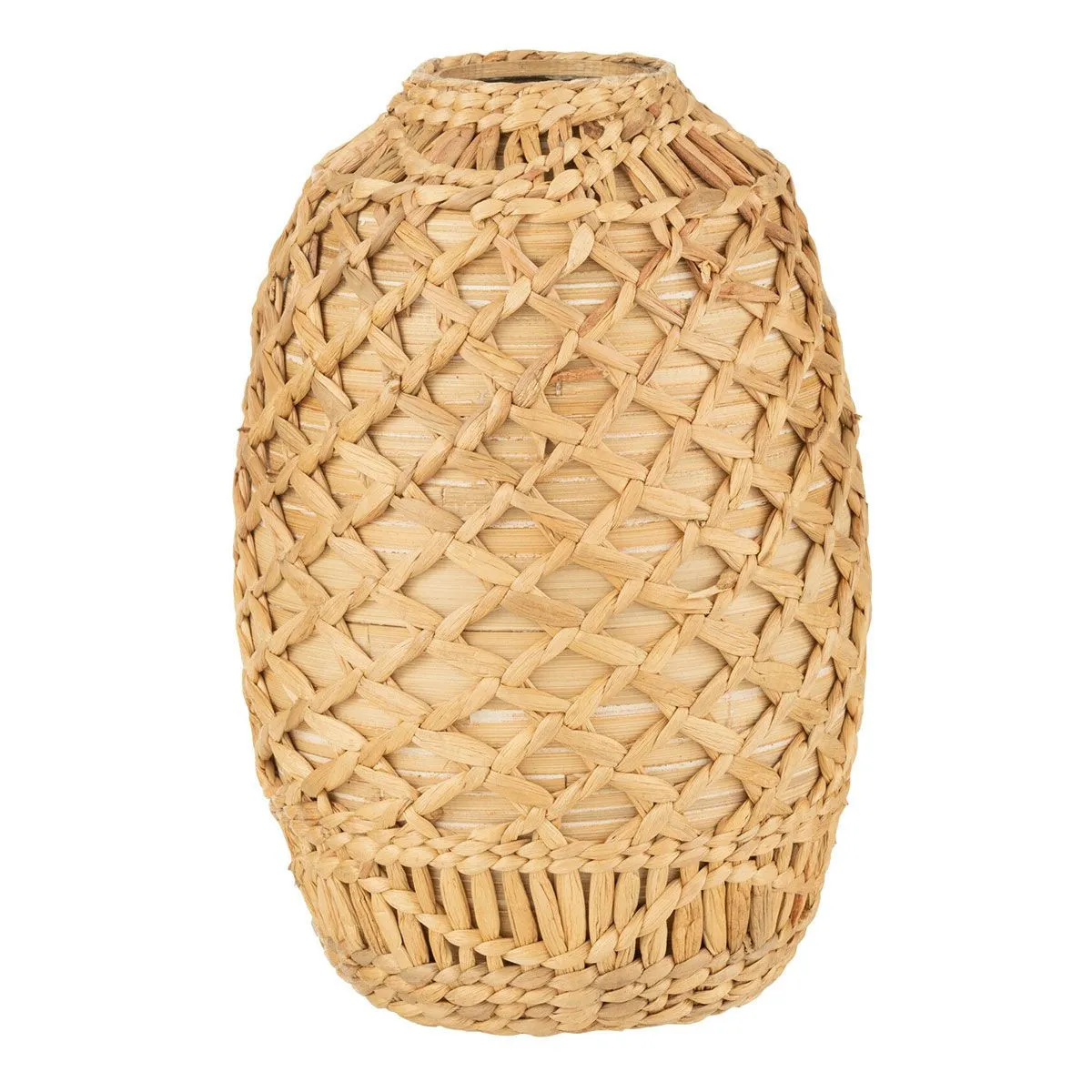 Paris Prix Beige Vase Déco Tressé Bambou