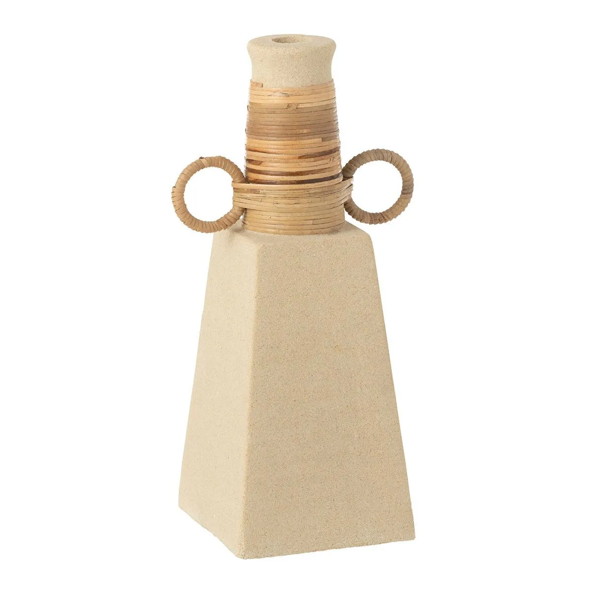 Paris Prix Beige Vase Déco Anneaux Ronds