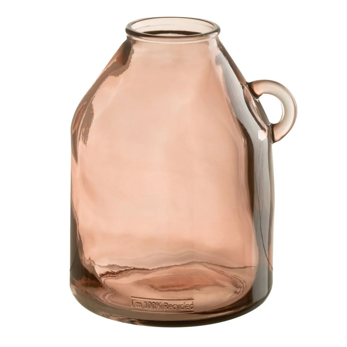 Paris Prix Rose Vase En Verre Avec Anse
