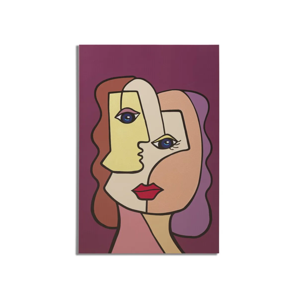 Mauro Ferretti Unisex Multicolore Décoration Murale Impression Peinte New -B - Image 2