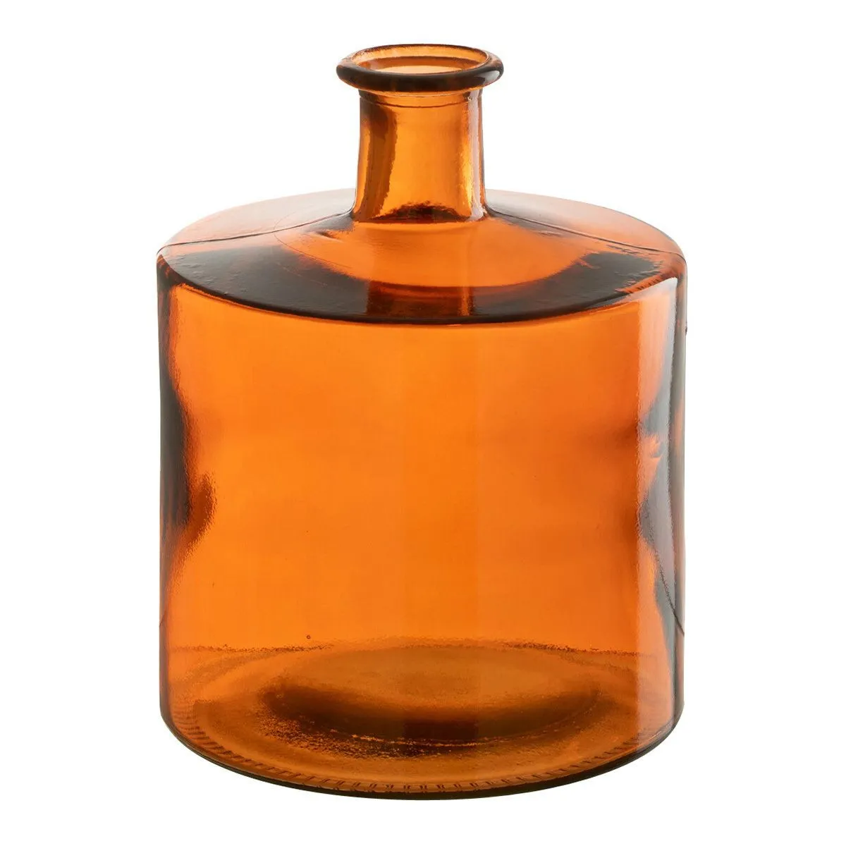 Paris Prix Orange Vase Déco En Verre Bouteille
