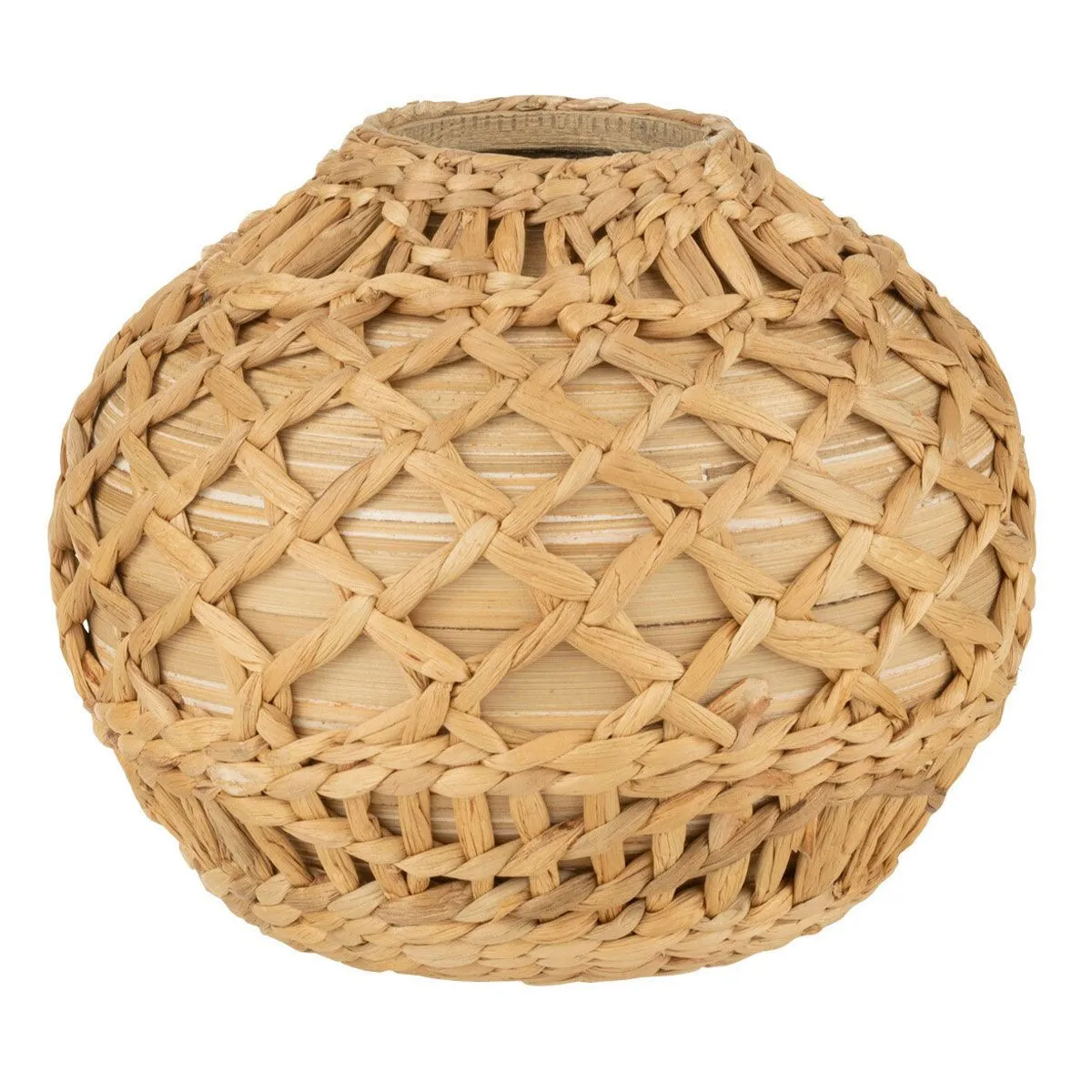 Paris Prix Beige Vase Déco Tressé Bambou –