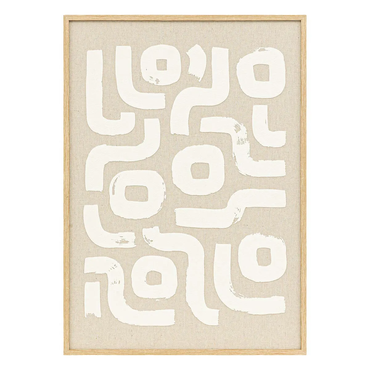 Atmosphera Beige Décoration Murale En Relief Disa 70Cm