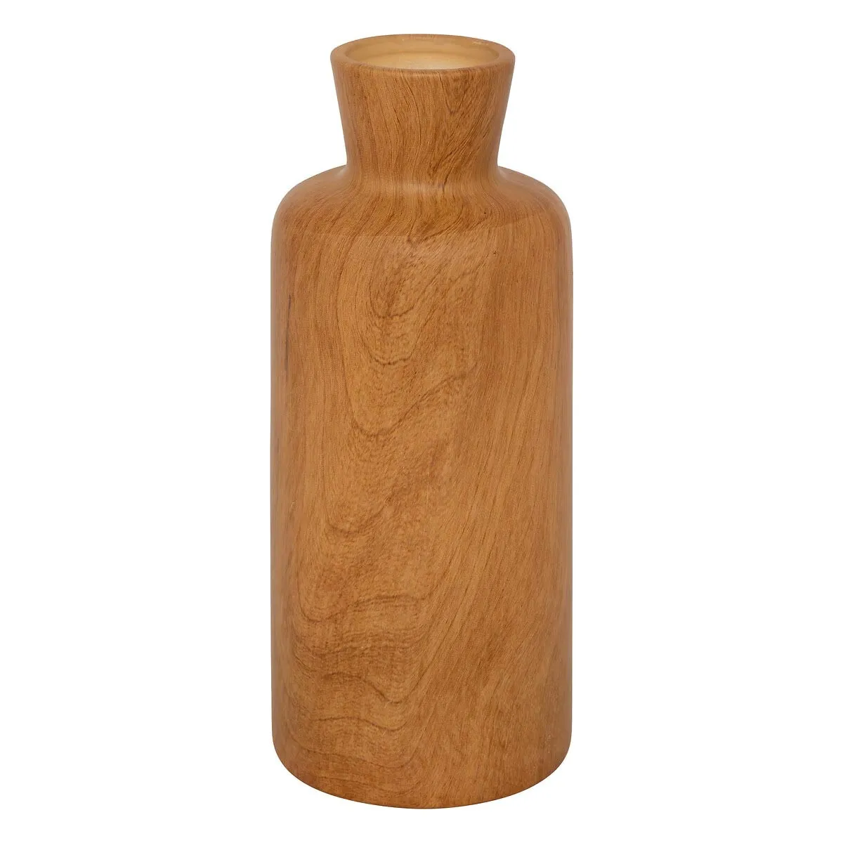 Atmosphera Marron Vase Sao En Céramique