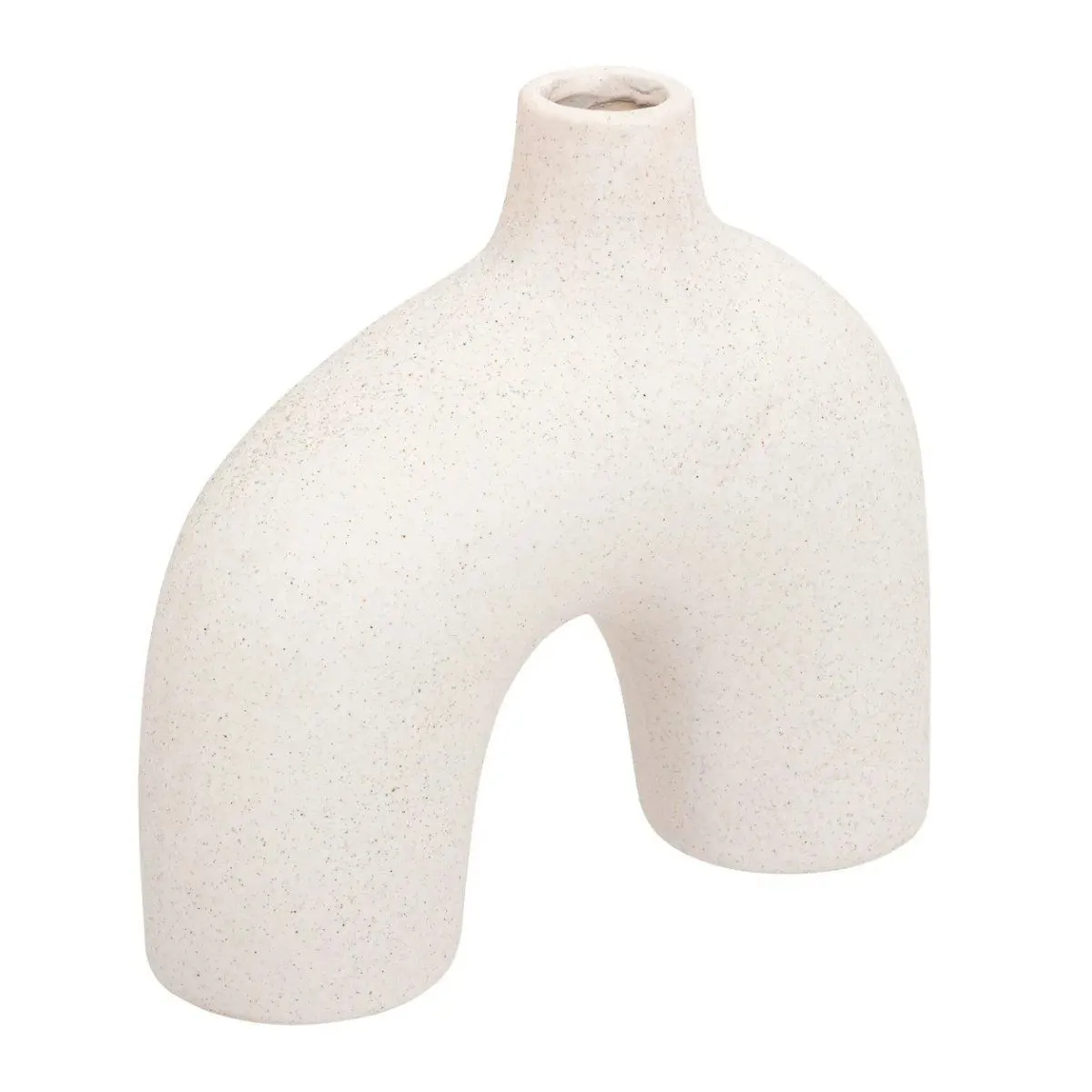 Atmosphera Blanc Vase Décoratif Asy