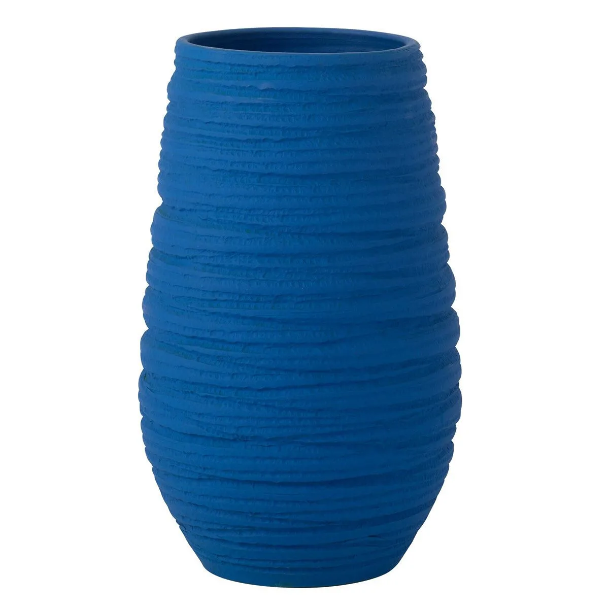 Vase en Cramique Fiesta 40cm Bleu
