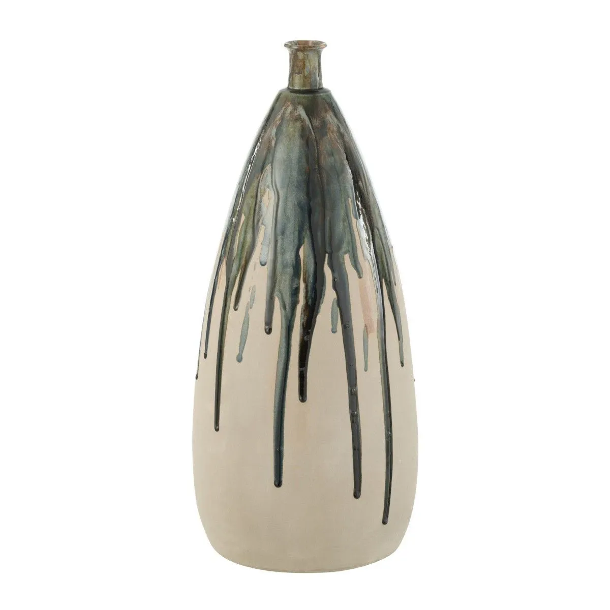 GENERIQUE - Vase Déco - Céramique - 51cm - Vert - Image 3